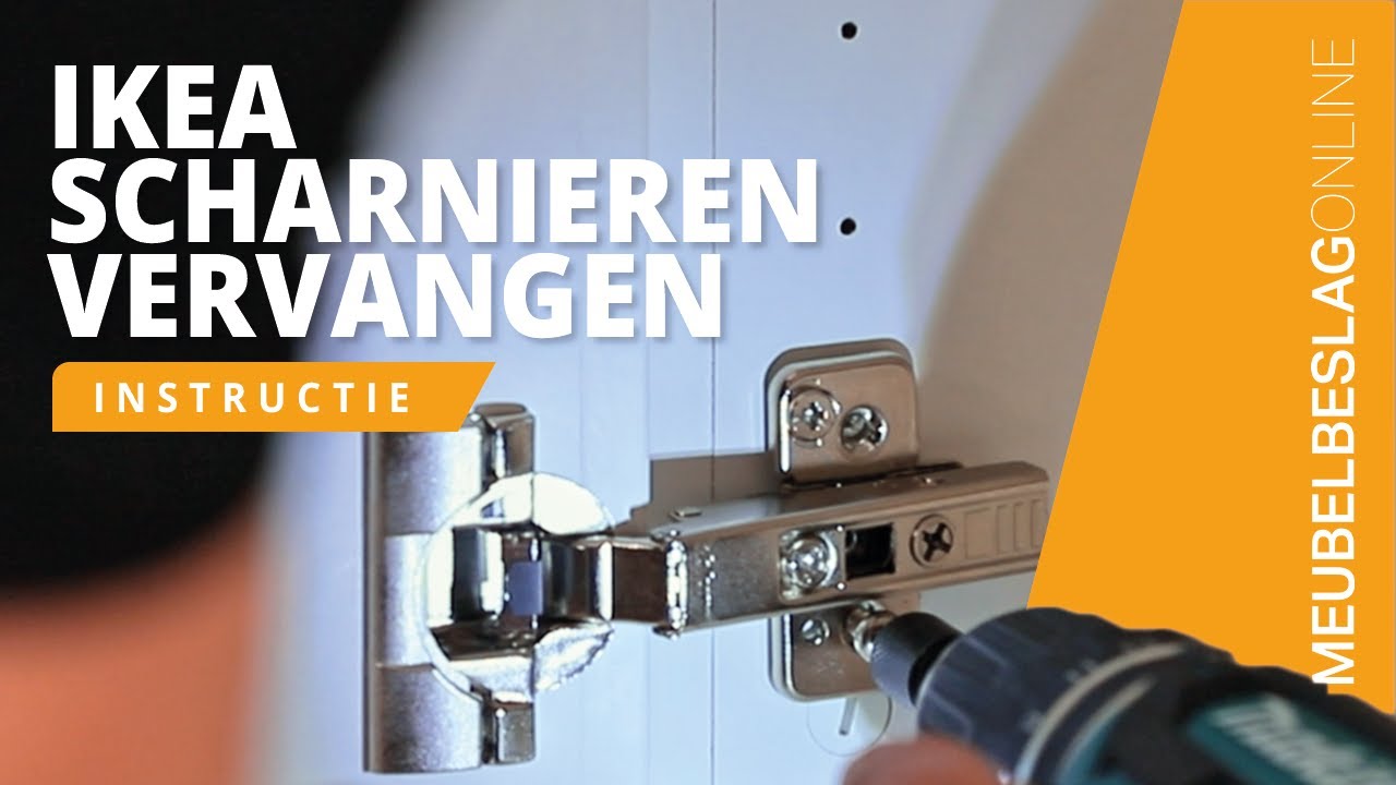 IKEA scharnier kapot? Vervang hem eenvoudig en snel! | MEUBELBESLAGONLINE