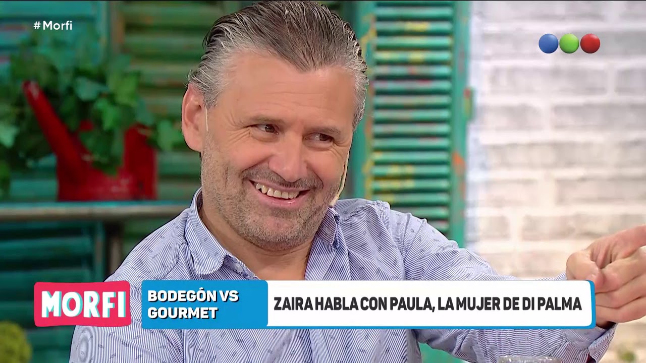Marcos Di Palma se dio el gusto de volver a comer polenta - Morfi