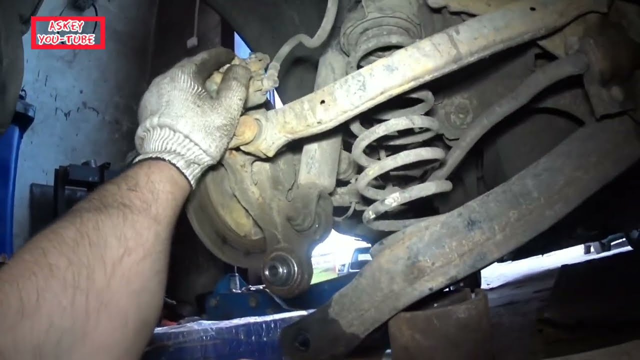 ✅✌🎥🛠👍 Hyundai Elantra IV. Replacing the rear floating bushing