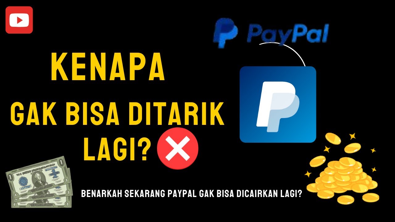 Solusi Penarikan PayPal DITOLAK ❗❗ // GAGAL CAIR ❌