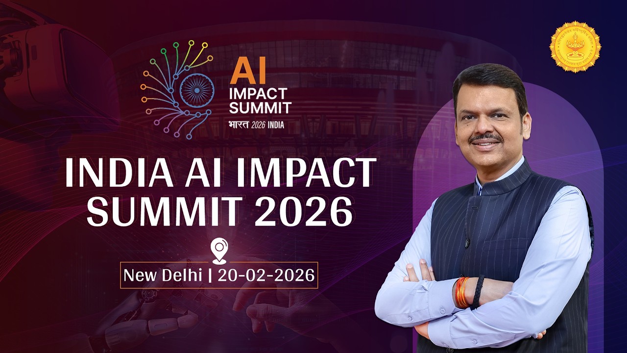 LIVE | CM Devendra Fadnavis addressing at 'India AI Impact Summit 2026' | New Delhi
