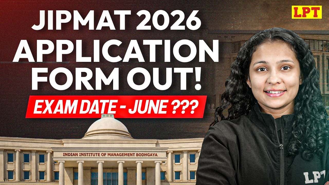 JIPMAT 2026 Application Form Out! Step by Step Guide | JIPMAT 2026 Exam Date