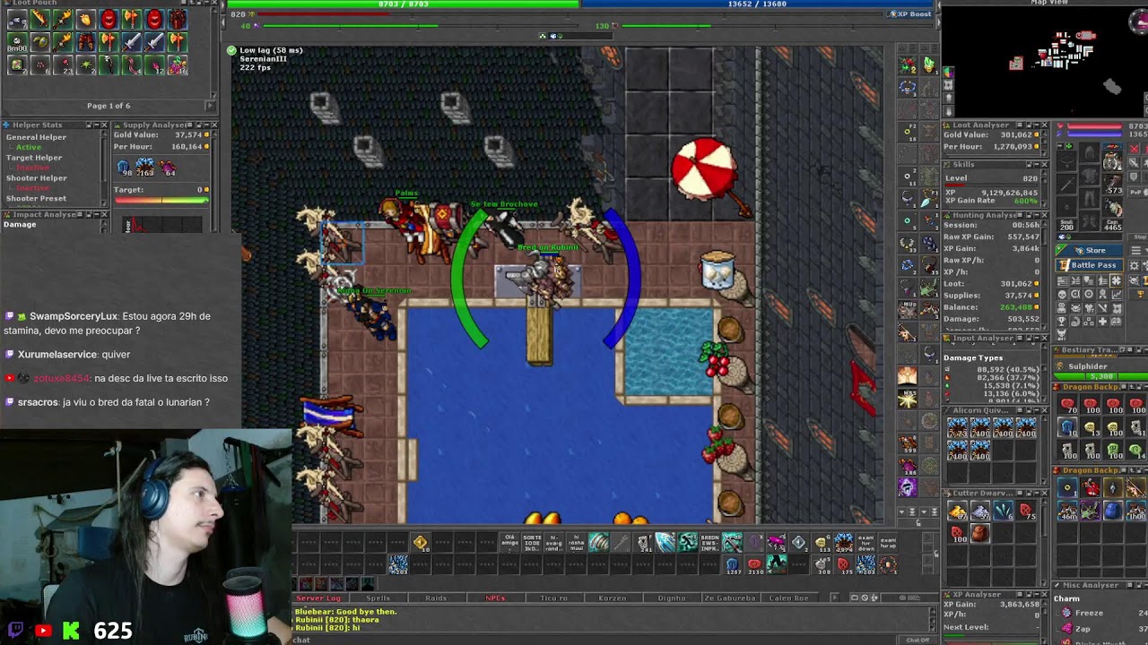 NON PVP É MAIS TOXICO QUE PVP!!!?? !RUBINOT !Balanceamento !CAIXINHA  !DRACOINS