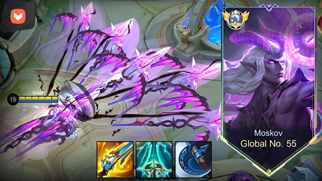 TOP 1 GLOBAL MOSKOV BEST 1 HIT BUILD 2025! THIS BRUTAL INSANE BUILD IS TOTALLY BROKEN!!!