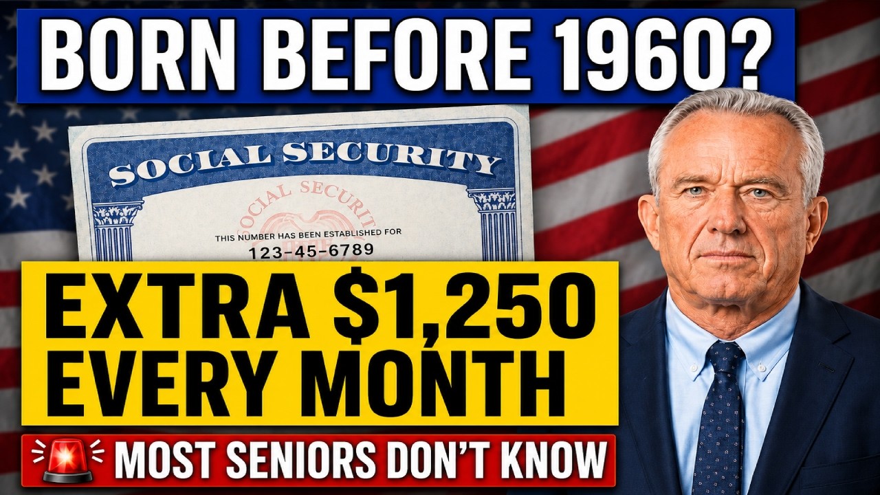 🚨BORN BEFORE 1960? You Could Get an EXTRA $1,250 Every Month &mdash; Most Seniors Don't Know They Qualify