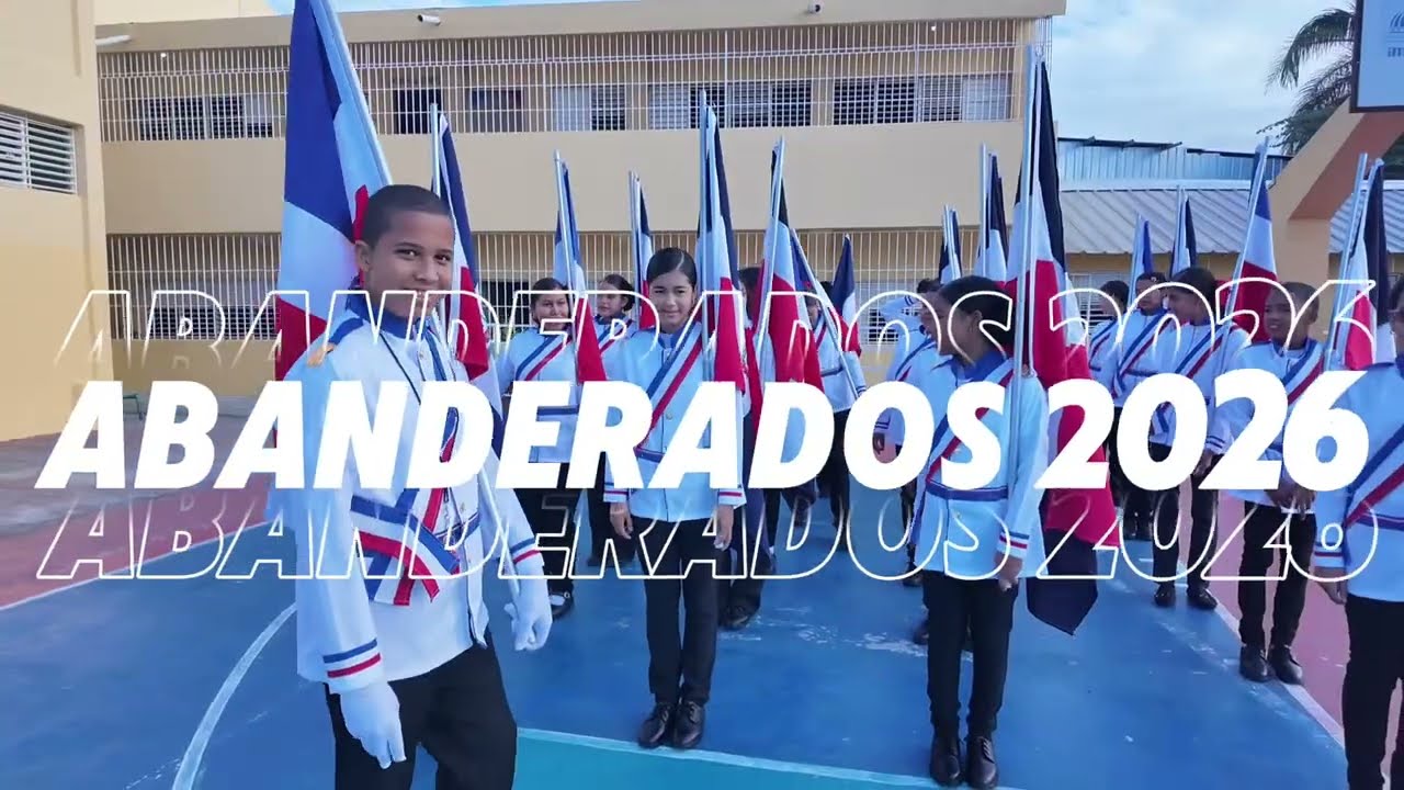 ABANDERADOS DOMINICANOS CENTRO EDUCATIVO J.B.P.E CANABACOA, NATALICIO DE JUAN PABLO DUARTE - 2026 