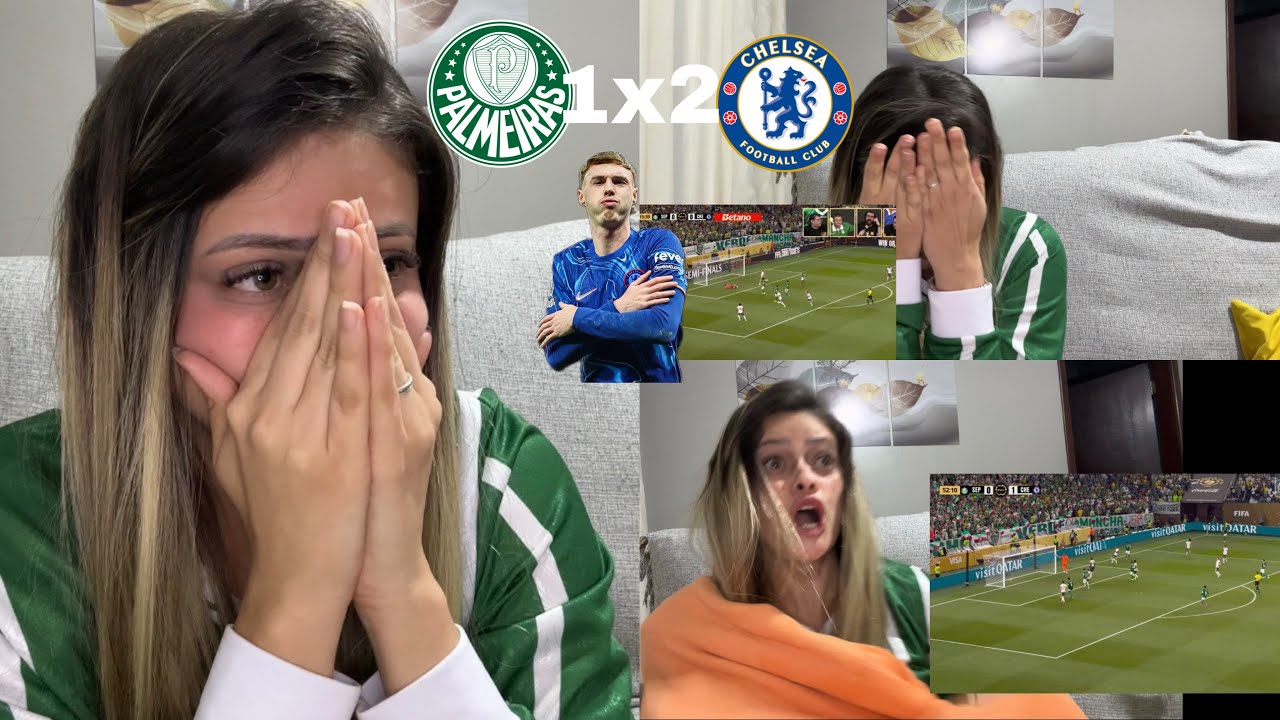 PALMEIRAS ELIMINADO NO MUNDIAL CONTRA O CHELSEA 2x1 PALMEIRAS