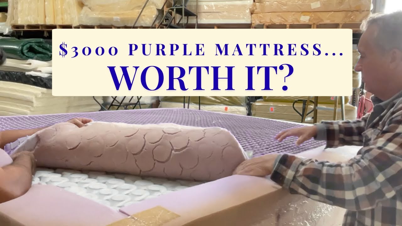 Обзор и разборка матраса Purple | Стоит ли Purple 3 3000 долларов?
