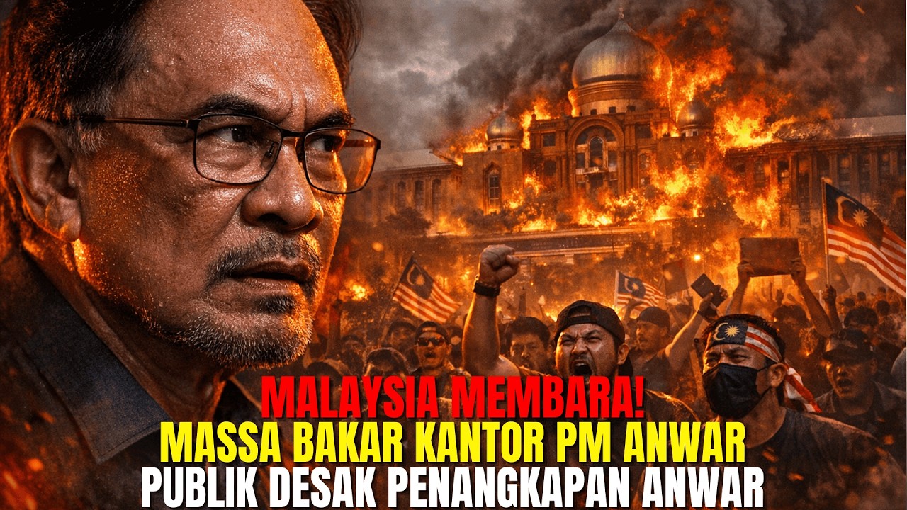Malaysia Meledak! Kantor PM Dibakar Desakan Tangkap Makin Tak Terbendung