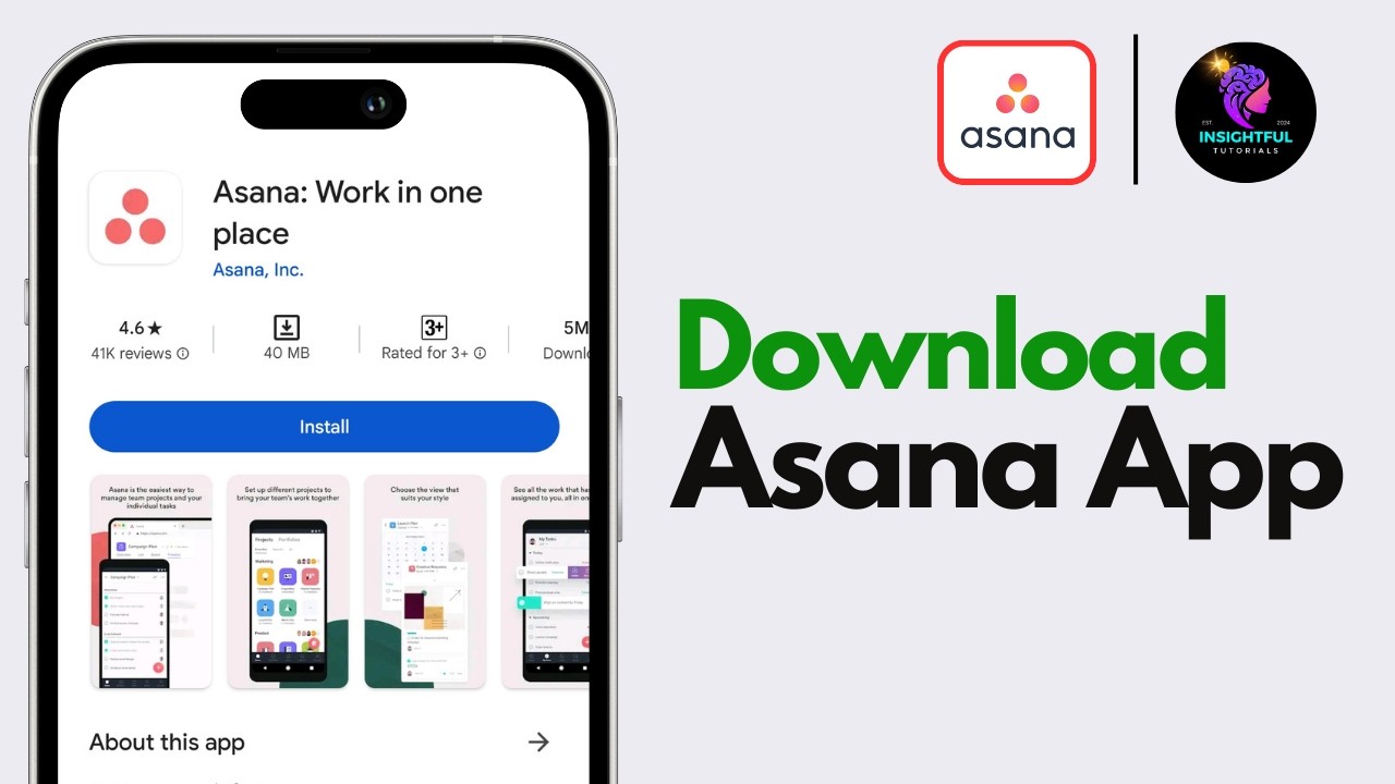 How To Download & Install Asana App (2024) | Download Asana | Install Asana on Android & iOS