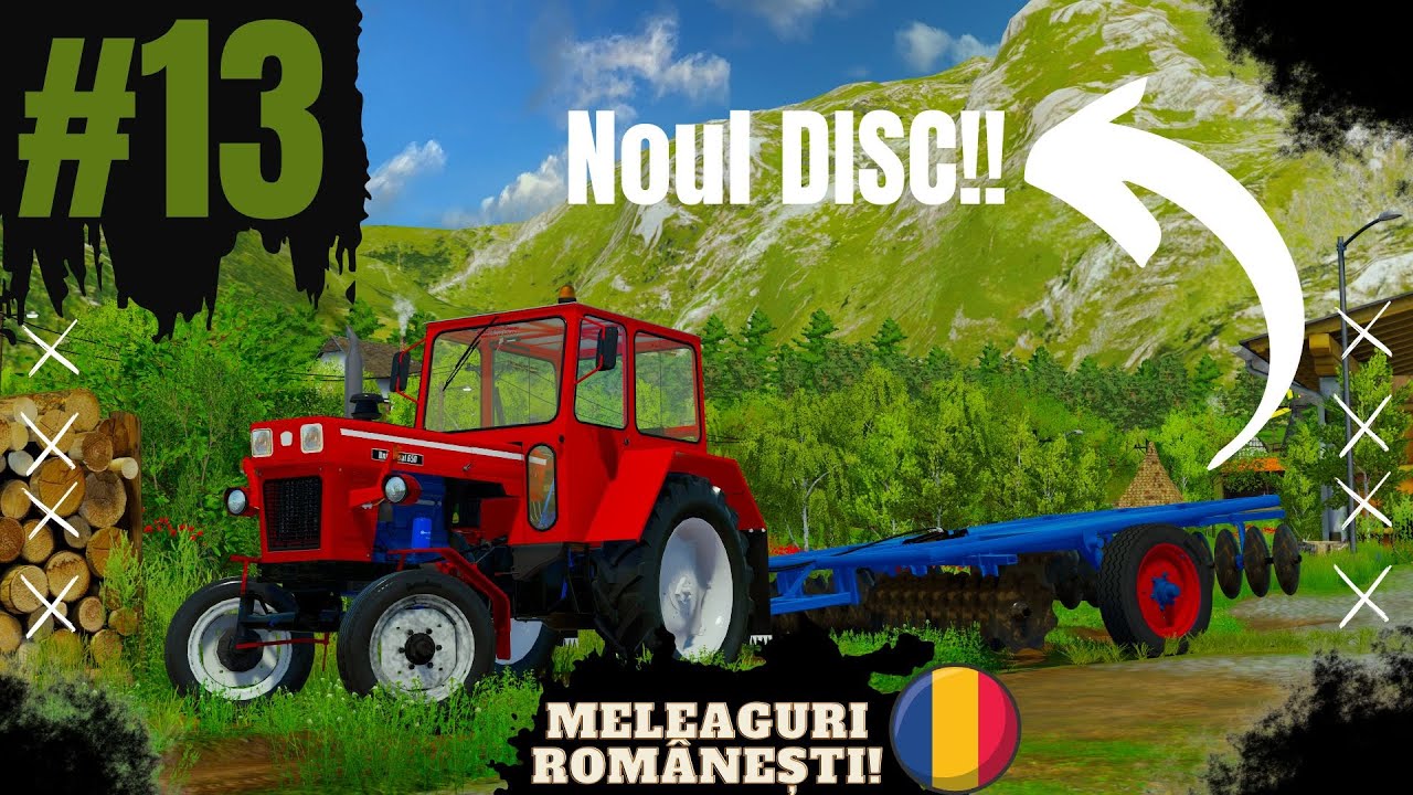Am CUMPĂRAT un nou DISC...😁! Fs22 Roleplay Meleaguri Românești. Ep 13!