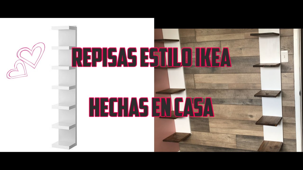 REPISAS ESTILO IKEA ECHAS EN CASA SUPER ECONOMICAS