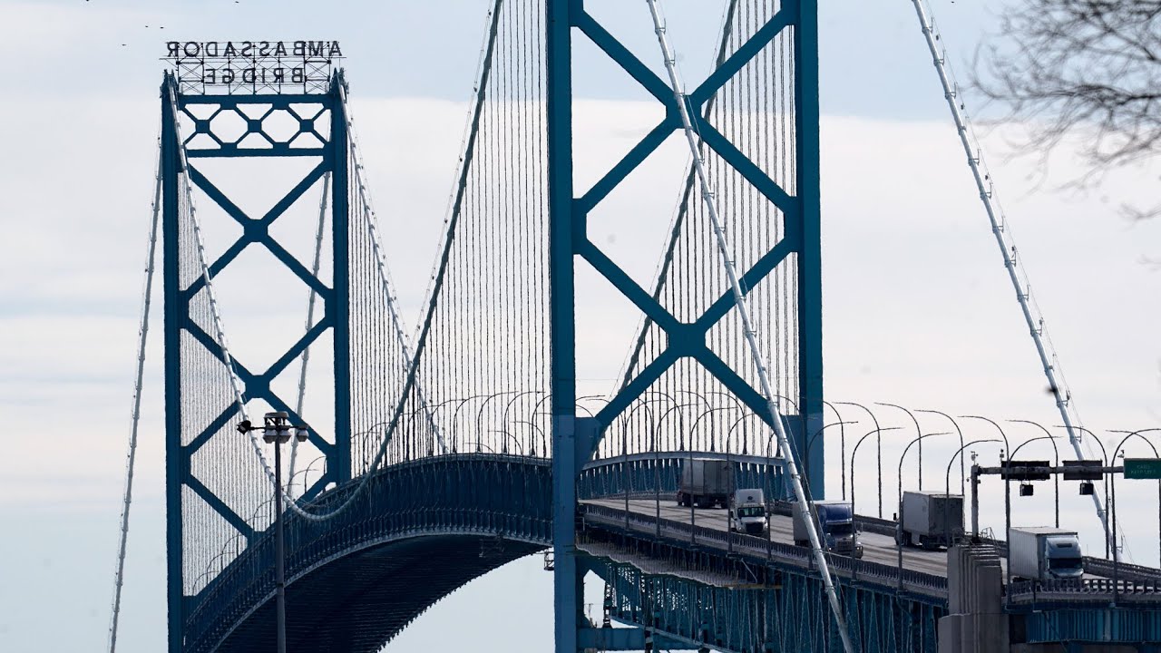 Iron worker survives fall from Detroit's Ambassador Bridge