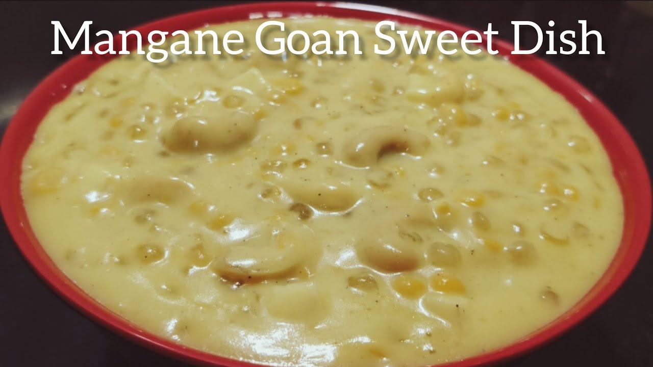 Goan Style Mangane Recipe || How To Make Manganem || Goan Sweet Dish || Sabudana And Chana Dal Kheer