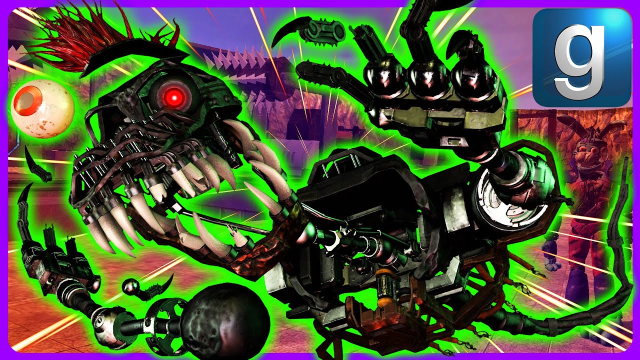 Gmod FNAF | Torturing Security Breach Ruined Montgomery Gator!