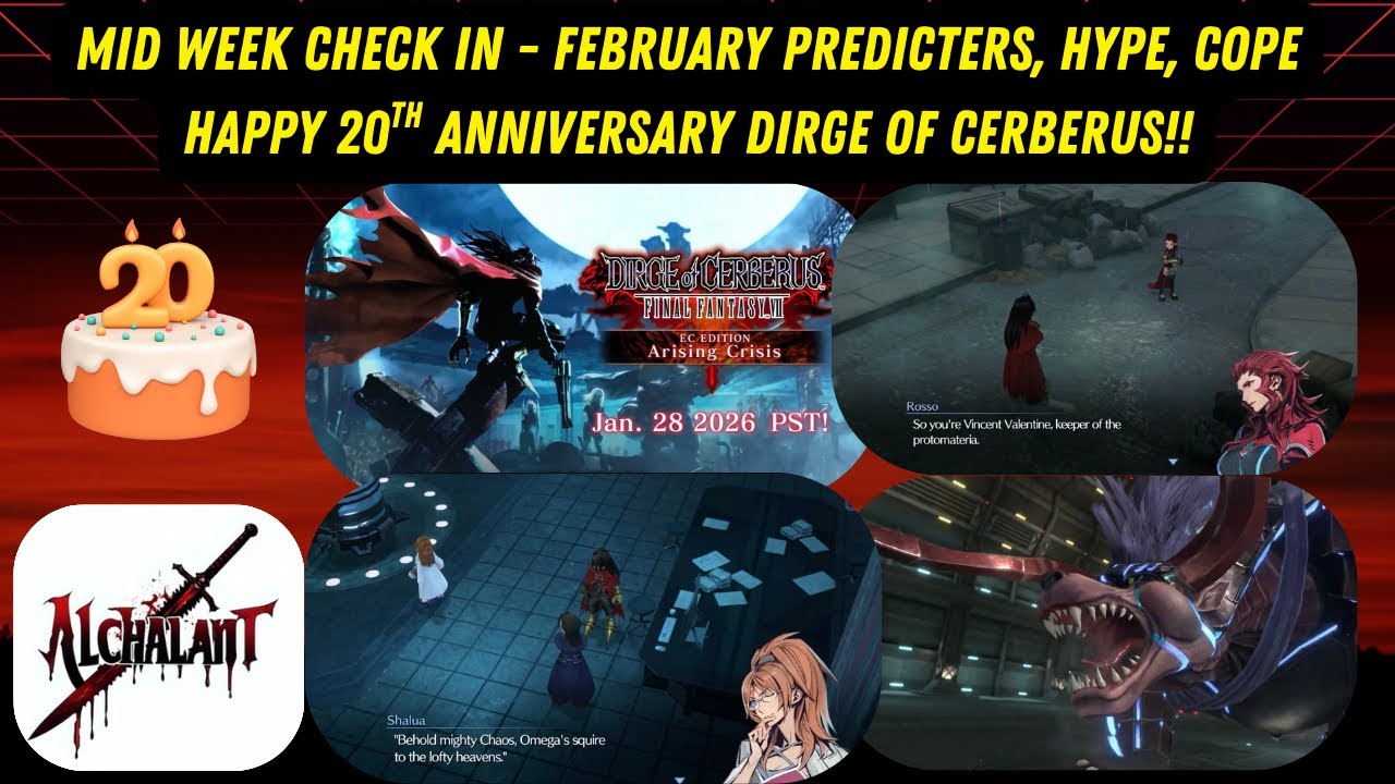 FF7 Ever Crisis - 20-летие события Dirge of Cerberus - прогнозы и многое другое