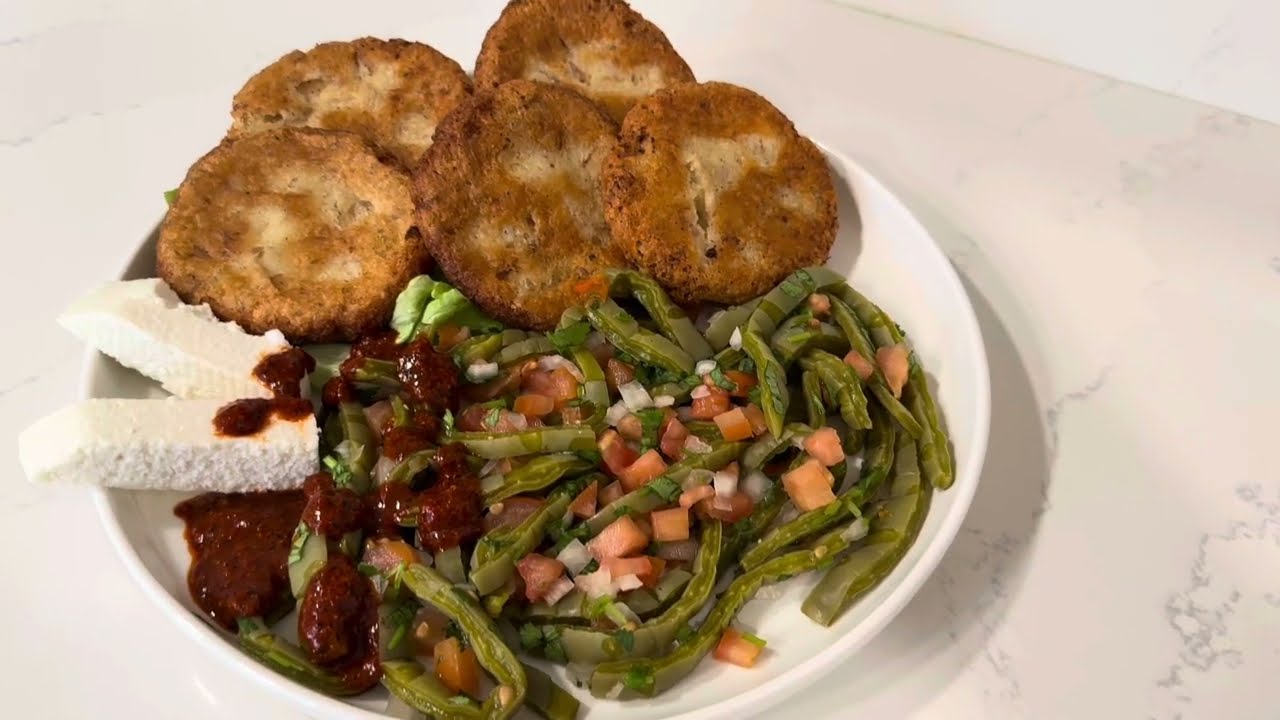 #como preparar tortitas de papa con atún