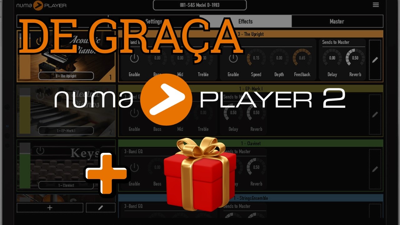 Numa Play 2 GRÁTIS: Testei os Timbres e Essas Funções Me Surpreenderam! AUDIO EVOLUTION! 🎹✅