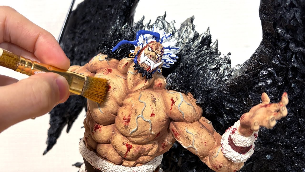 悪魔化したロックス・D・ジーベックを作ってみた/Sculpting Demonized Rocks D. Xebec【ONE PIECE ワンピース Devy デービー】