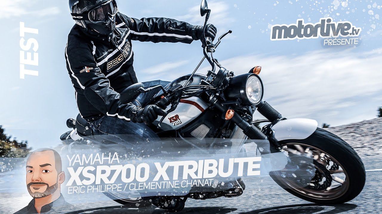 YAMAHA XSR700 XTRIBUTE : fausse XT500, vraie bonne moto ! | TEST