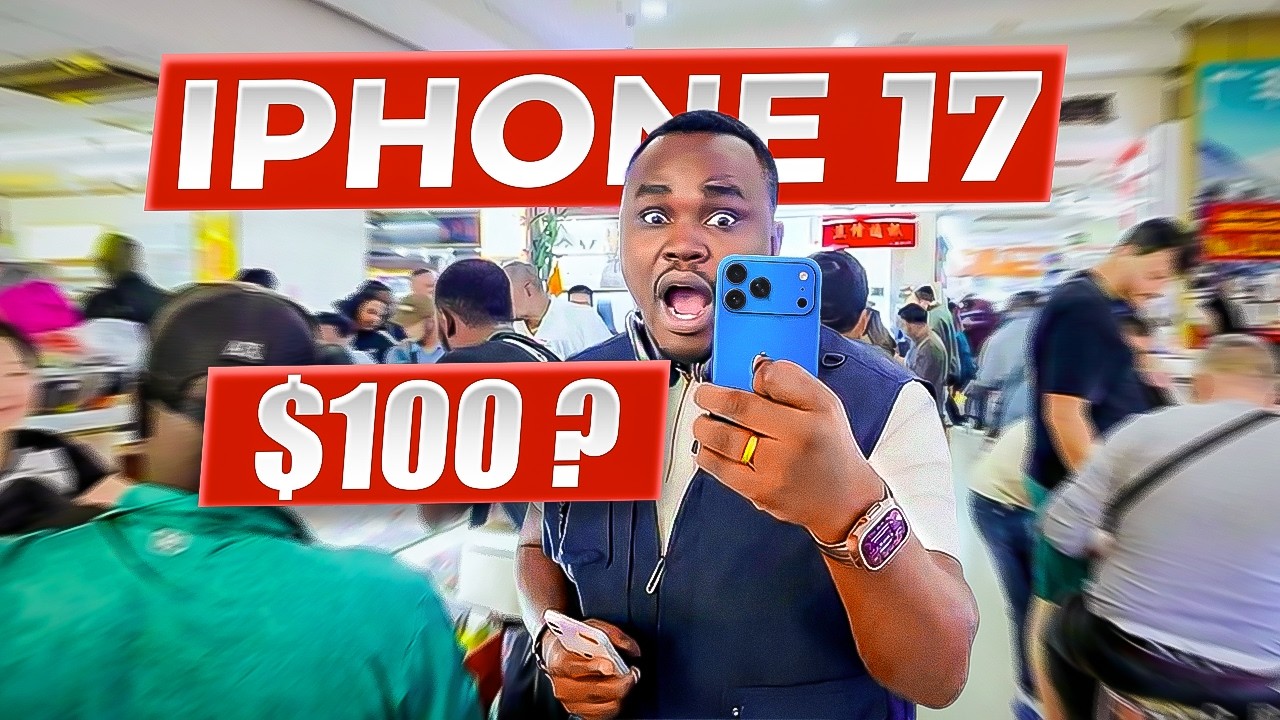 iPhone 17 à 100 USD en Chine ? Voici la vérité sur le marché Dashatou