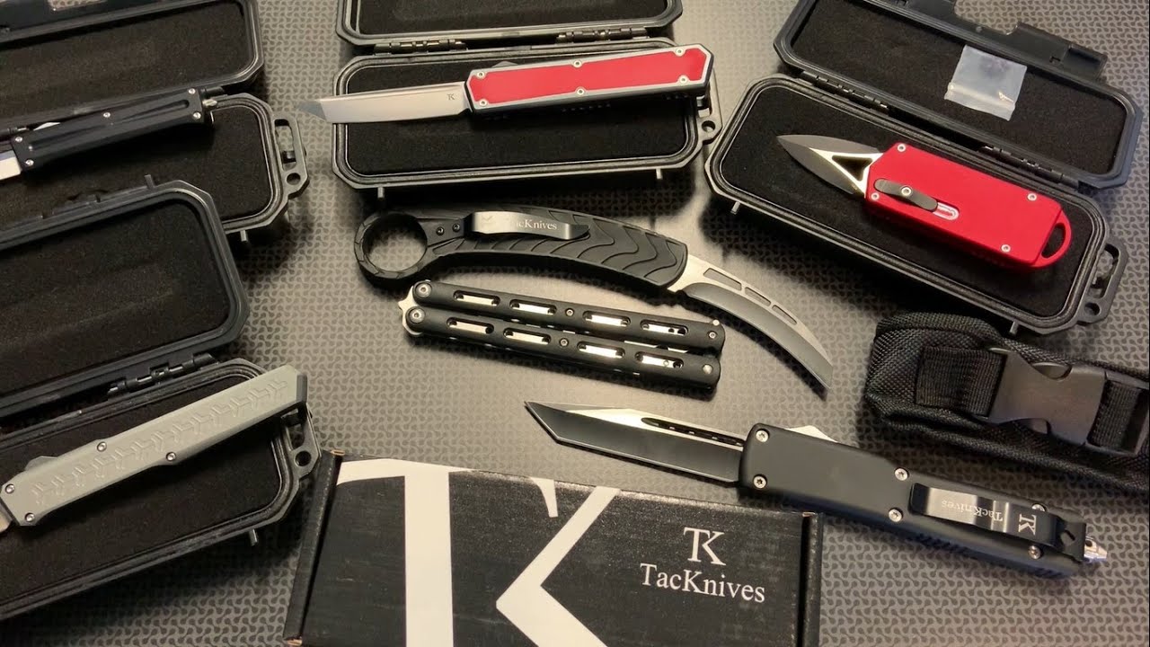 New OTF TacKnives Overview (Best High Value OTF's !?!)