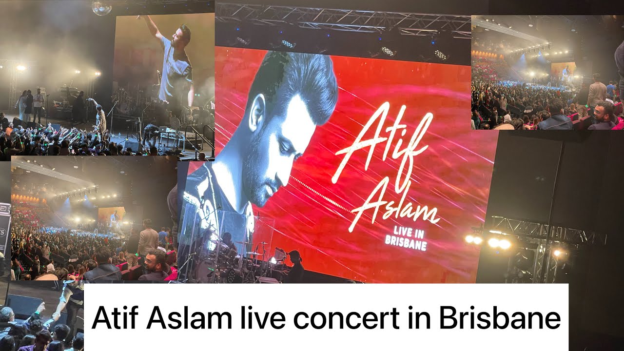 Let’s enjoy Atif Aslam live concert in Brisbane Australia, live performance blog@farinafeesvblog2408