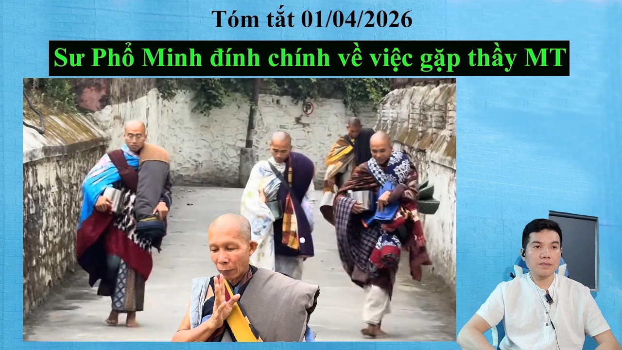 Sư Phổ Minh th&ocirc;ng tin trực tiếp về việc thực hư gặp thầy Minh Tuệ
