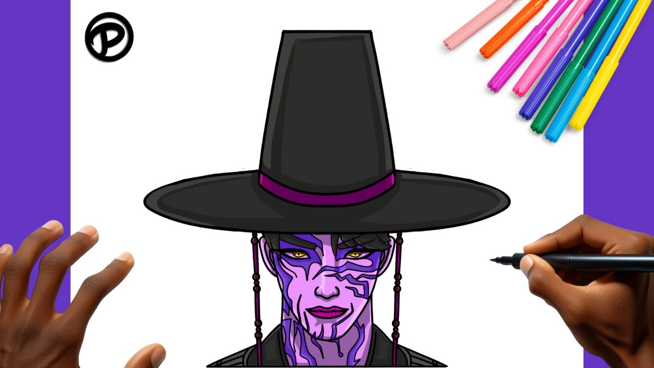 COMO DESENHAR O JINU SAJA BOYS GUERREIRAS DO KPOP