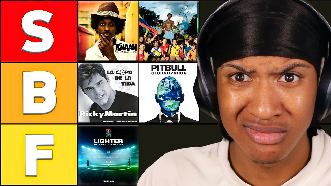 I Ranked EVERY World Cup Song!