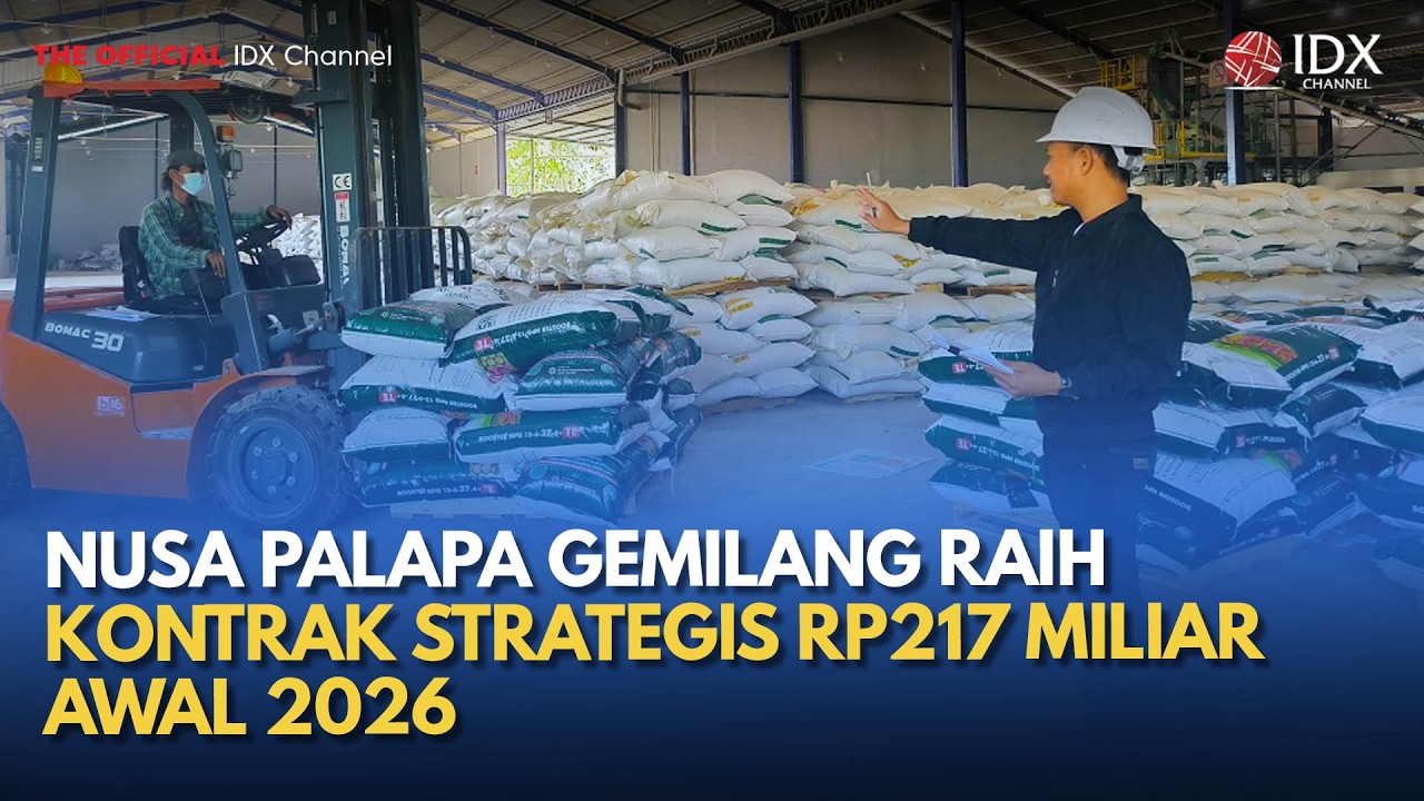 Nusa Palapa Gemilang Raih Kontrak Strategis Rp217 Miliar Awal 2026 | MILENOMICS