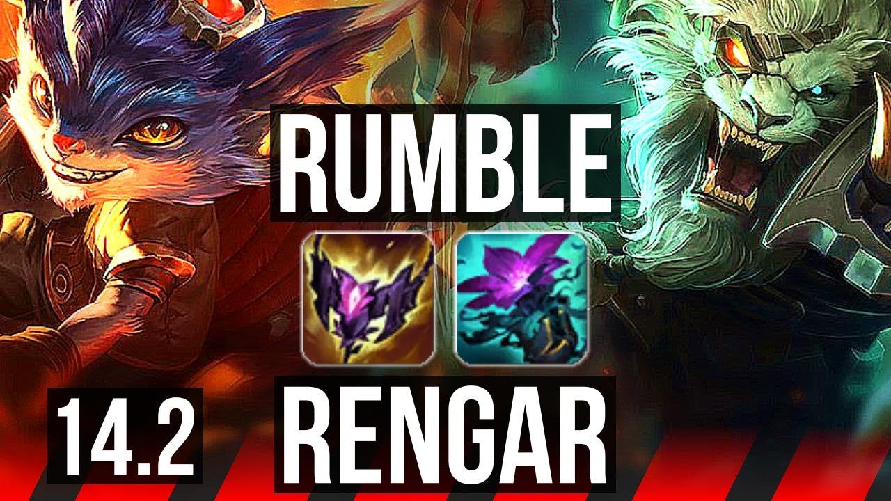 RUMBLE vs RENGAR (TOP) | 9/3/9 | KR Grandmaster | 14.2