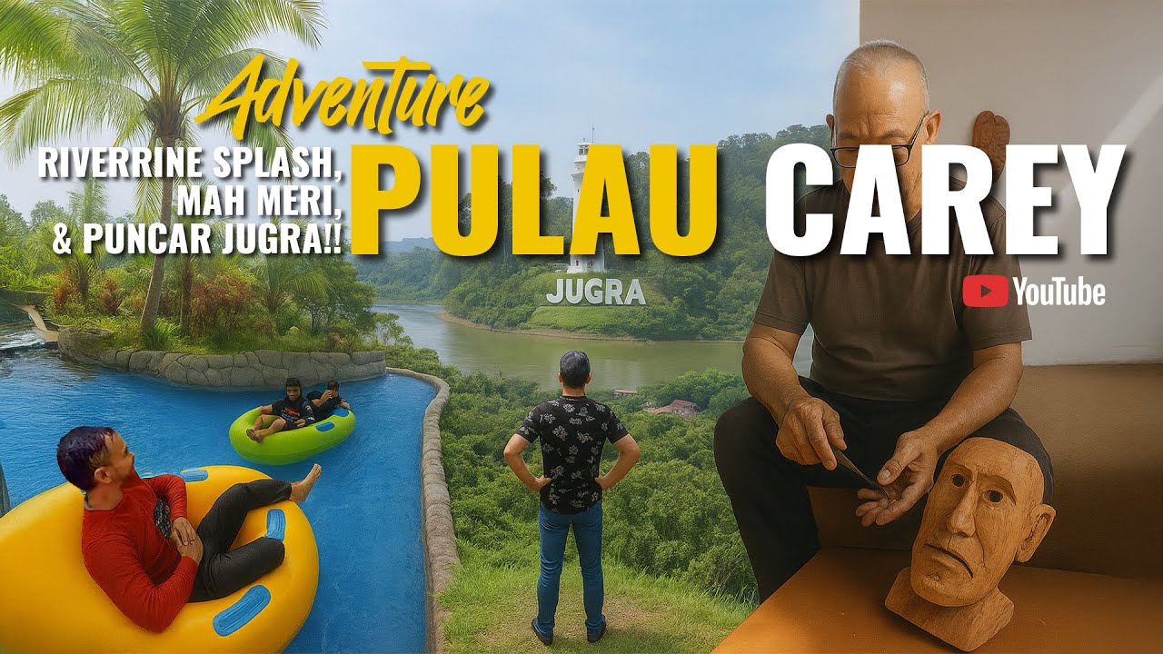 PULAU CAREY Adventure | Riverine Splash, Mah Meri & Puncak Jugra!