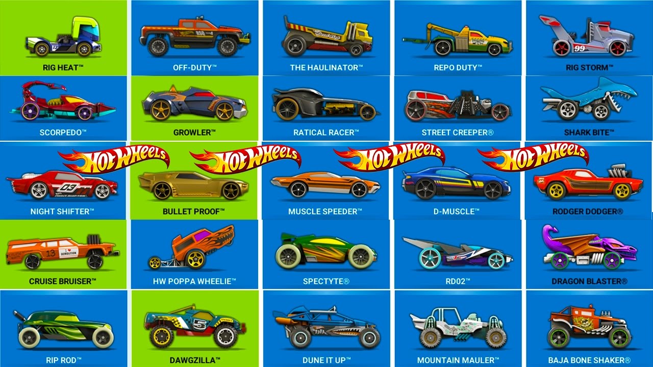 Hot Wheels Race Off - All Vehicles Unlocked & Fully Upgraded