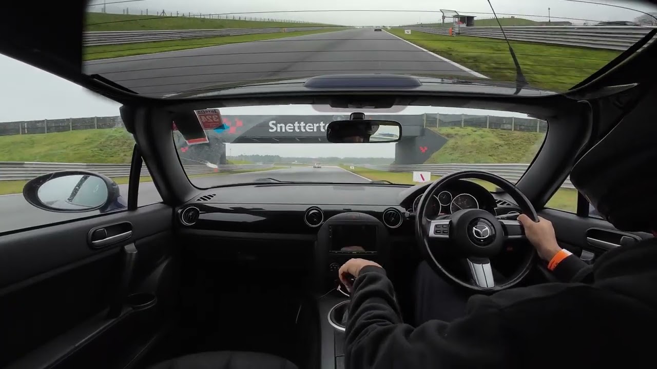 Spun out again - Snetterton Trackday 02/02/26 NC MX5 Session 1