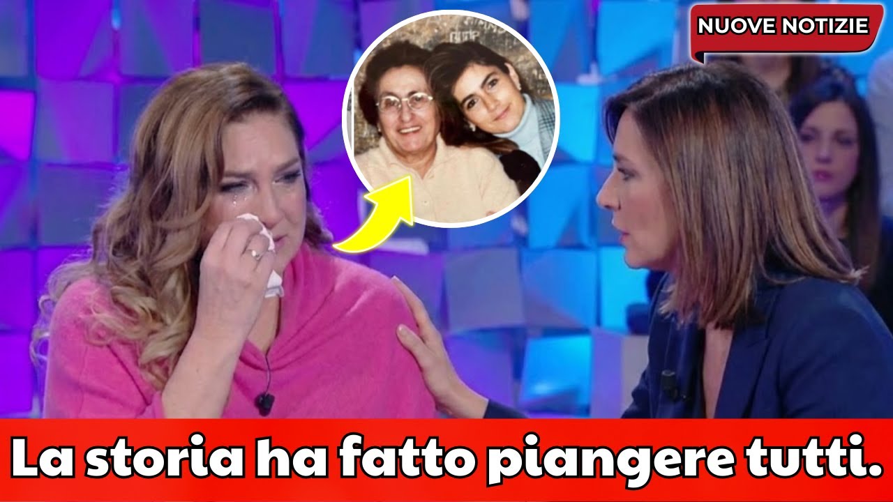 🔴Romina Power scoppia a piangere in diretta durante un'intervista: 