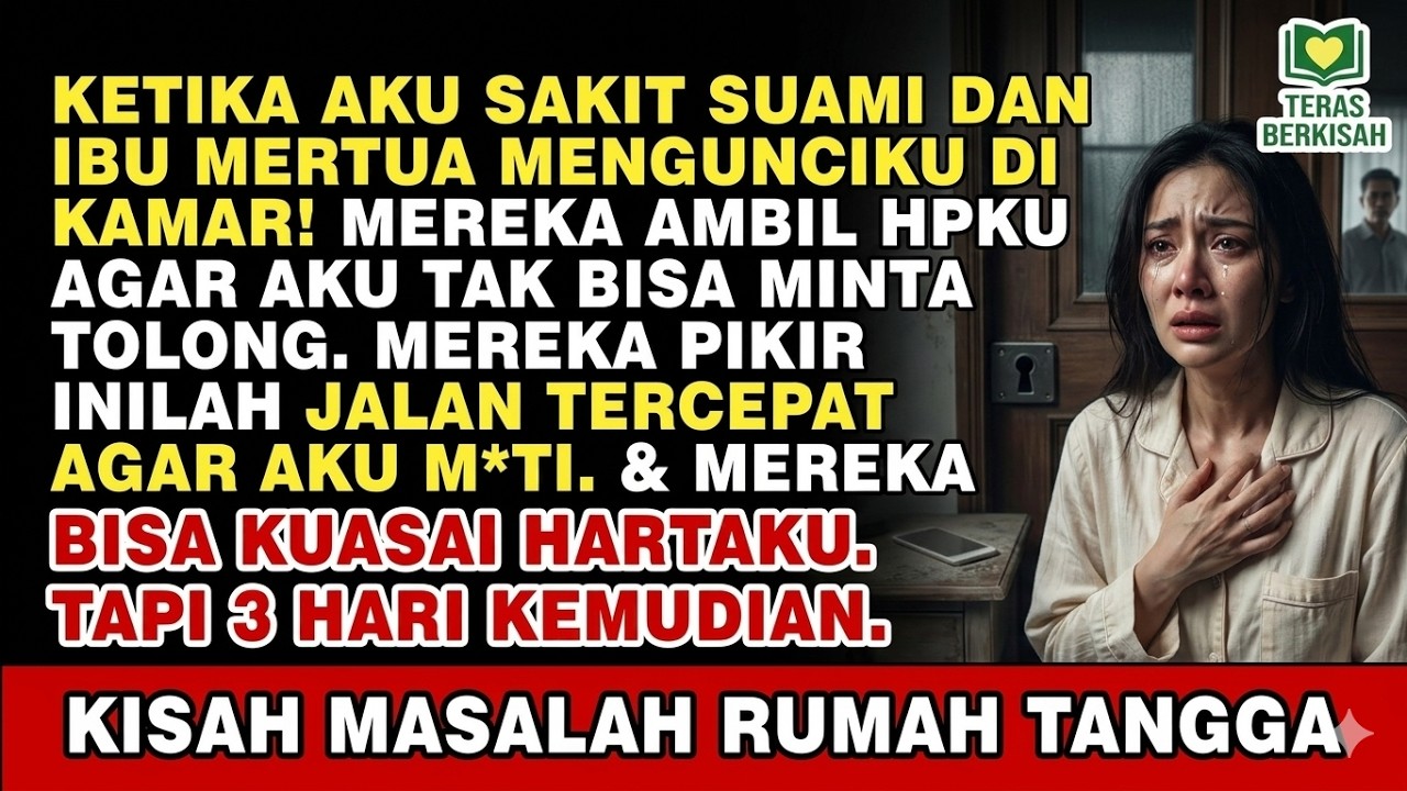 Suami & Mertua Kunci Aku di Kamar Saat Sakit Parah! Pikir Aku Mati, Ternyata... Shock Berat!