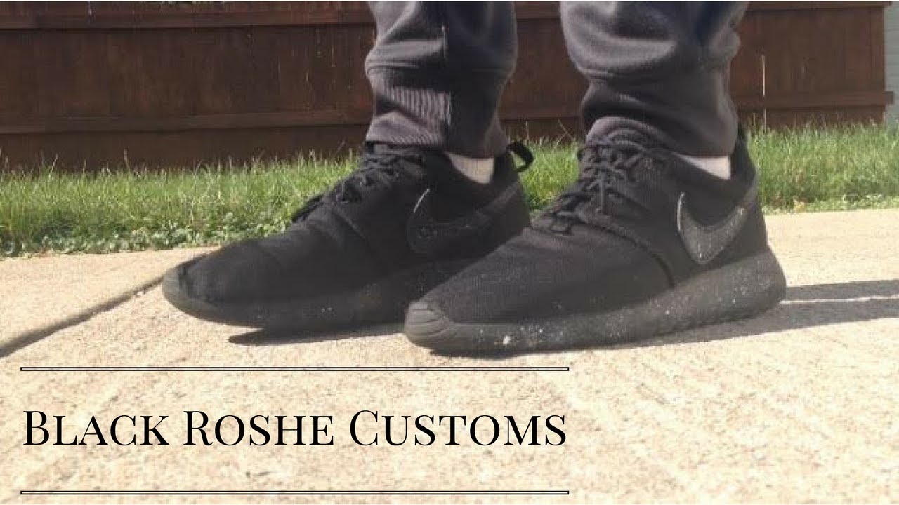Black Roshe Custom