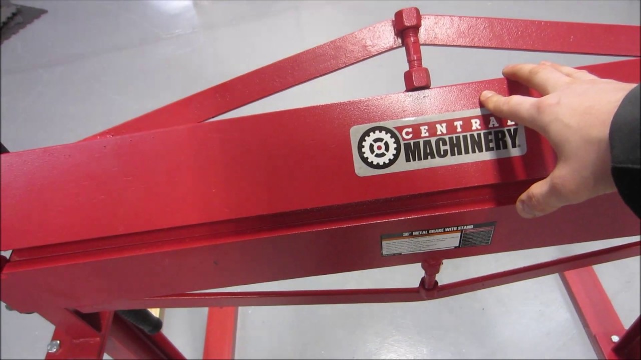 Обзор Harbor Freight 36 дюймов Metal Brake (не спонсируемый)