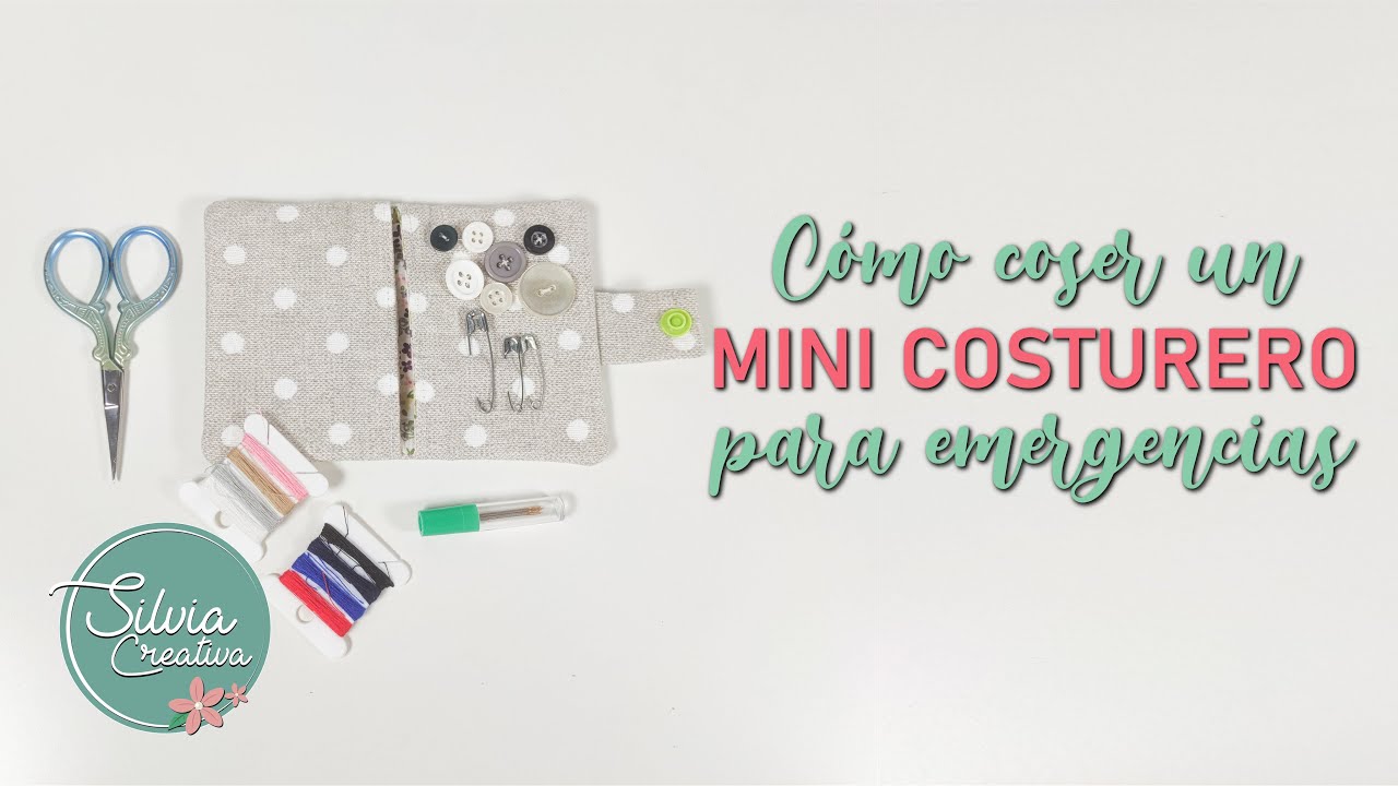 Coser un MINI COSTURERO PARA EMERGENCIAS - muy fácil