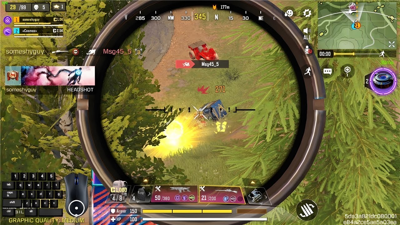 The 3-Line is a Crazy Good Sniper | CODM BR on PC