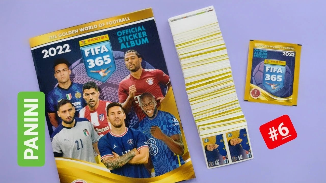 FIFA 365 sticker album 2022 Panini #6 | Pegando estampas
