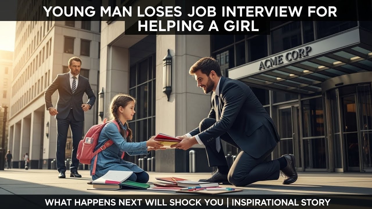 Young Man Loses Job Interview for Helping a Girl — What Happens Next Will Shock You | Inspirational