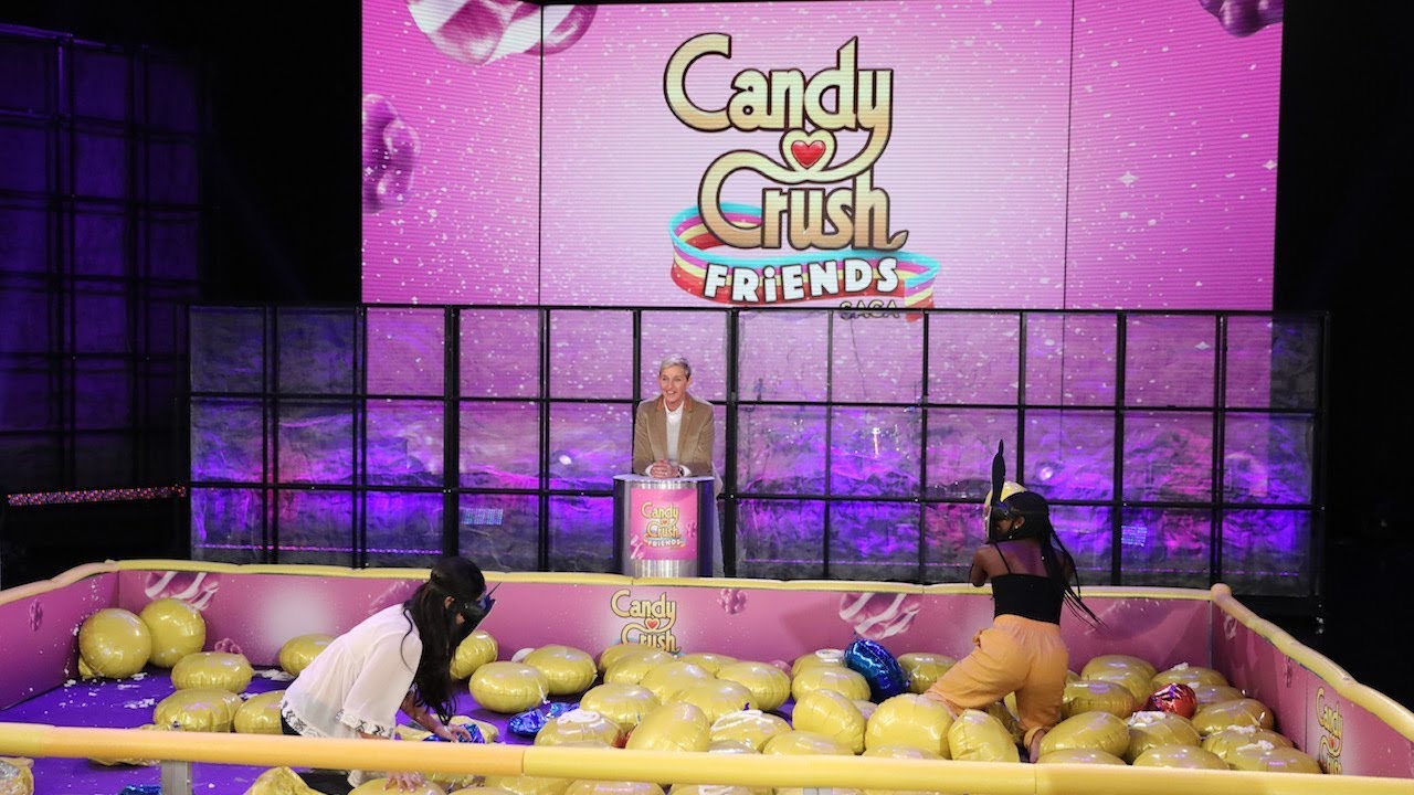Friends Smash Ellen’s Brand New Game!