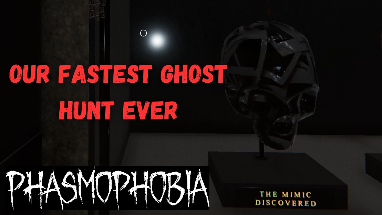 Our fastest ghost solve - and it's a tough one! Phasmophobia ghost hunting