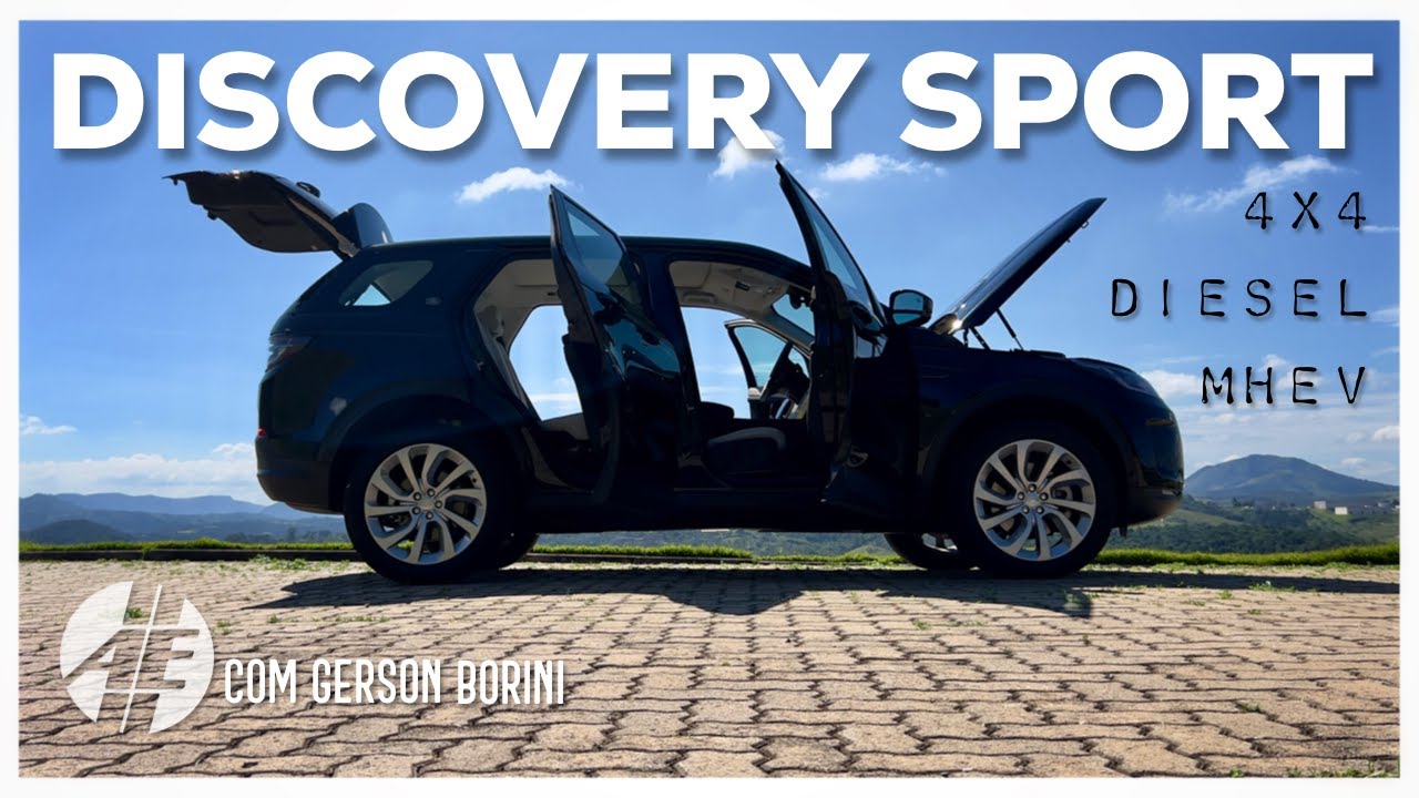 Land Rover DISCOVERY SPORT DIESEL MHEV com GERSON BORINI #landrover  #discovery #sport #suv #4x4