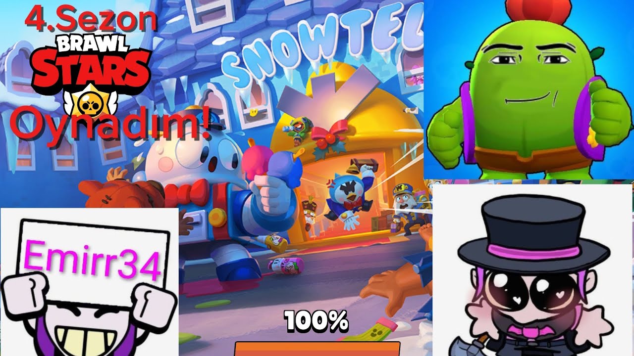 4.SEZON BRAWL STARS OYNADIM!