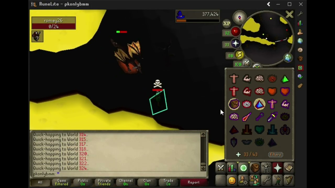 OSRS...but all my items are from PVP Only! PK Only 