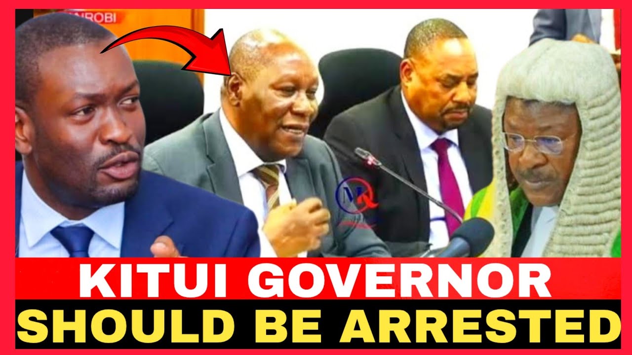 SENATE SUGGEST GOVENOR MALOMBE TO BE ARRESTED BY EACC