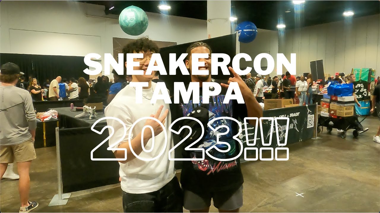 I MET KICKSWITHFRANK!!! | Sneakercon Tampa 2023 | Sneaker Convention